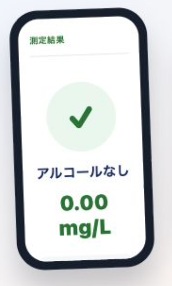 測定結果画面